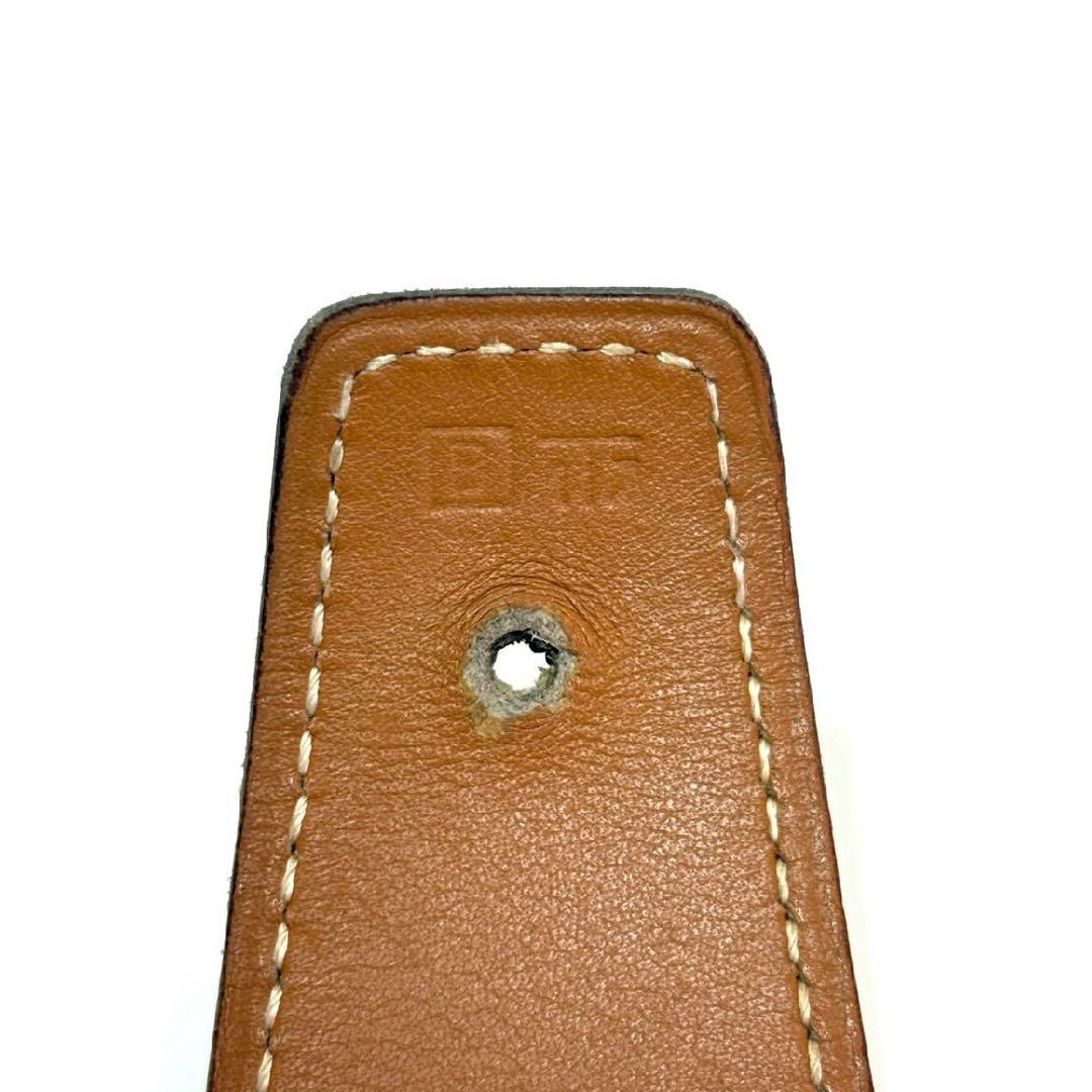 美品 エルメス Hバックル コンスタンス ベルト ゴールド レディース