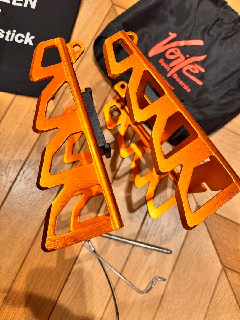 Voile スプリットボード　クランポン　オレンジ（gentem袋おまけ）