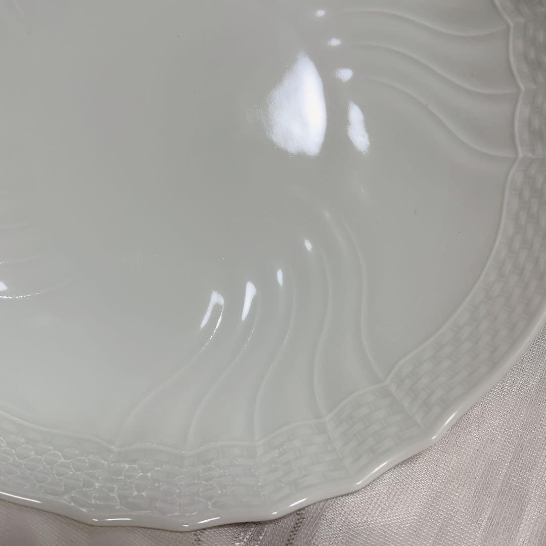 新品 リチャードジノリ ベッキオホワイト 盛り皿 ペアサラダセット 3枚セット