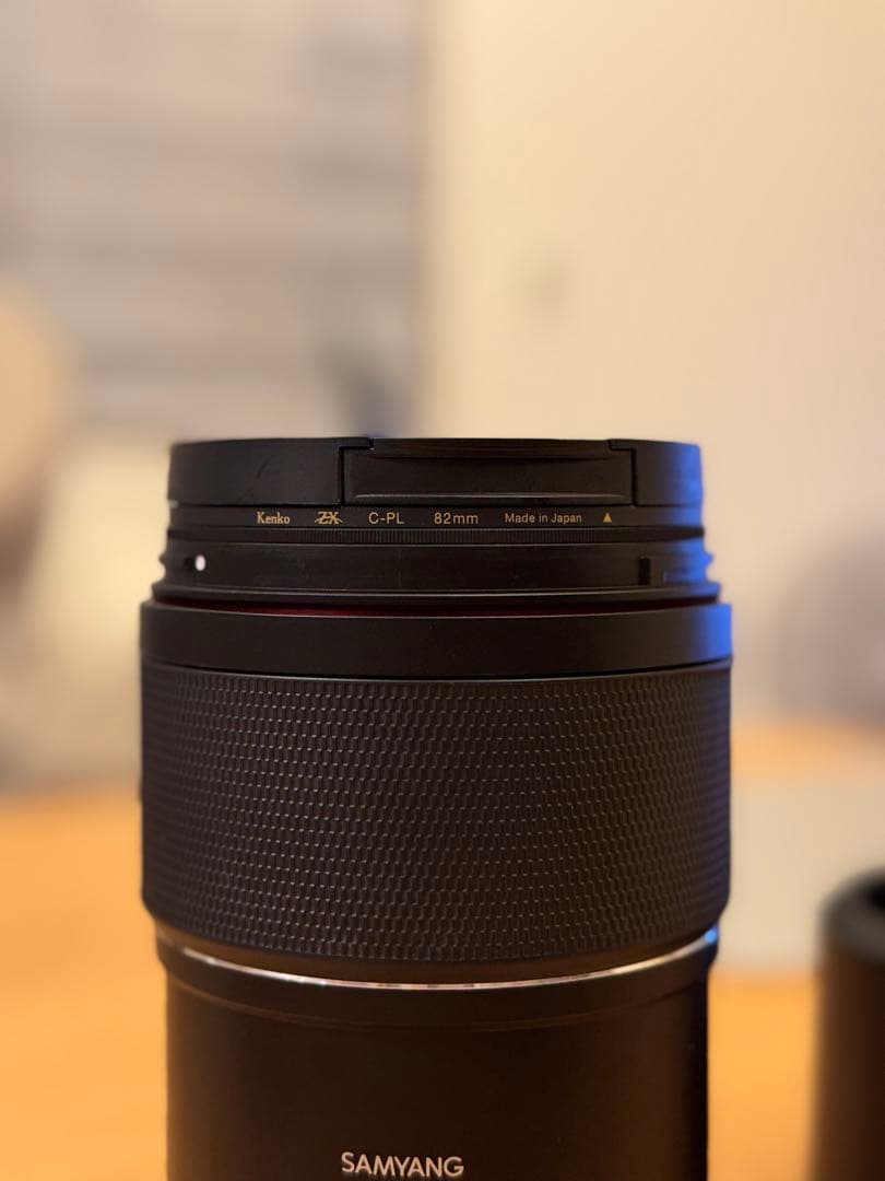 サムヤン　135mm F1.8 Eマウント　PLフィルター付き