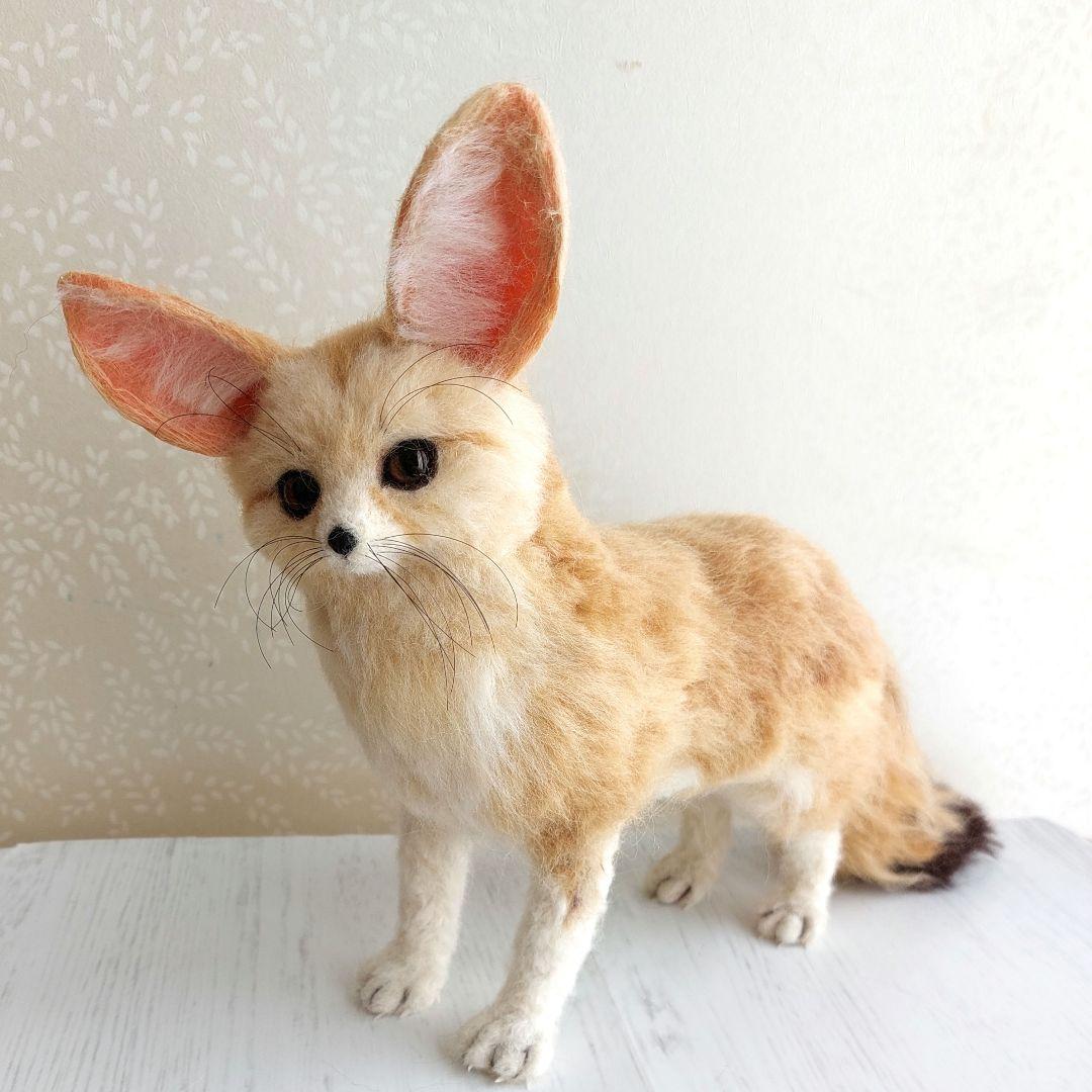 羊毛フェルト　フェネック