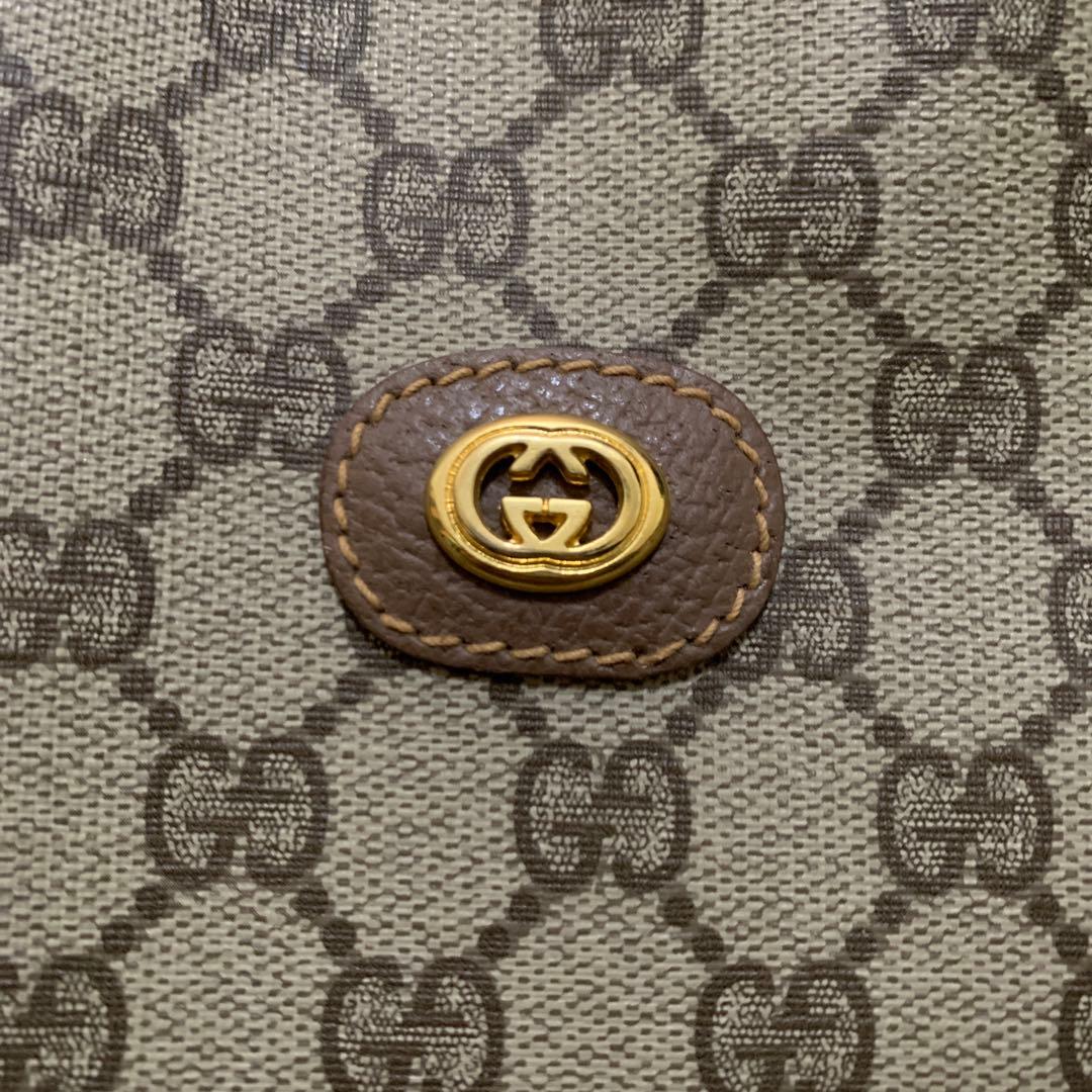 GUCCI GGパターン ボストンバッグ　ヴィンテージ