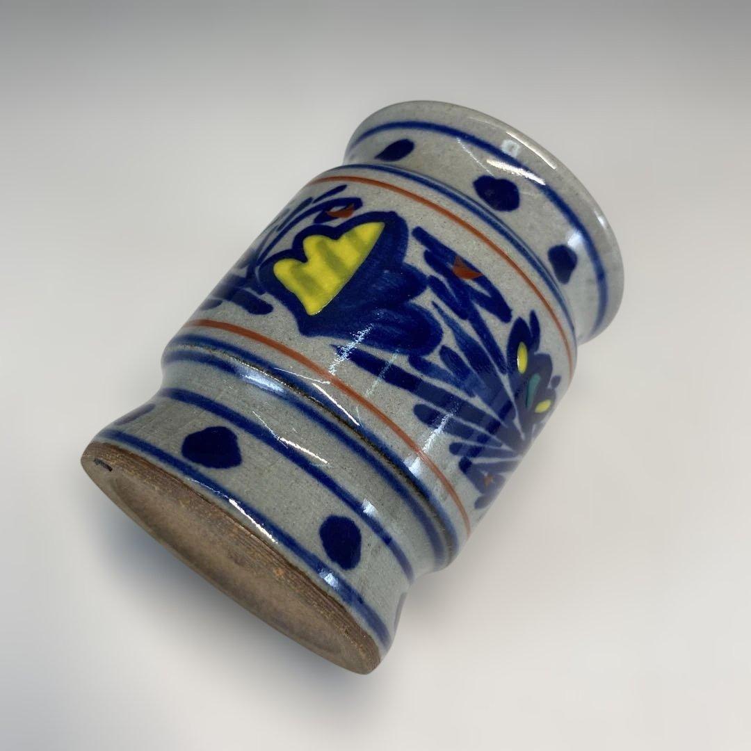 【茶道具】玉堂窯　紅毛絵替茶器（共箱）