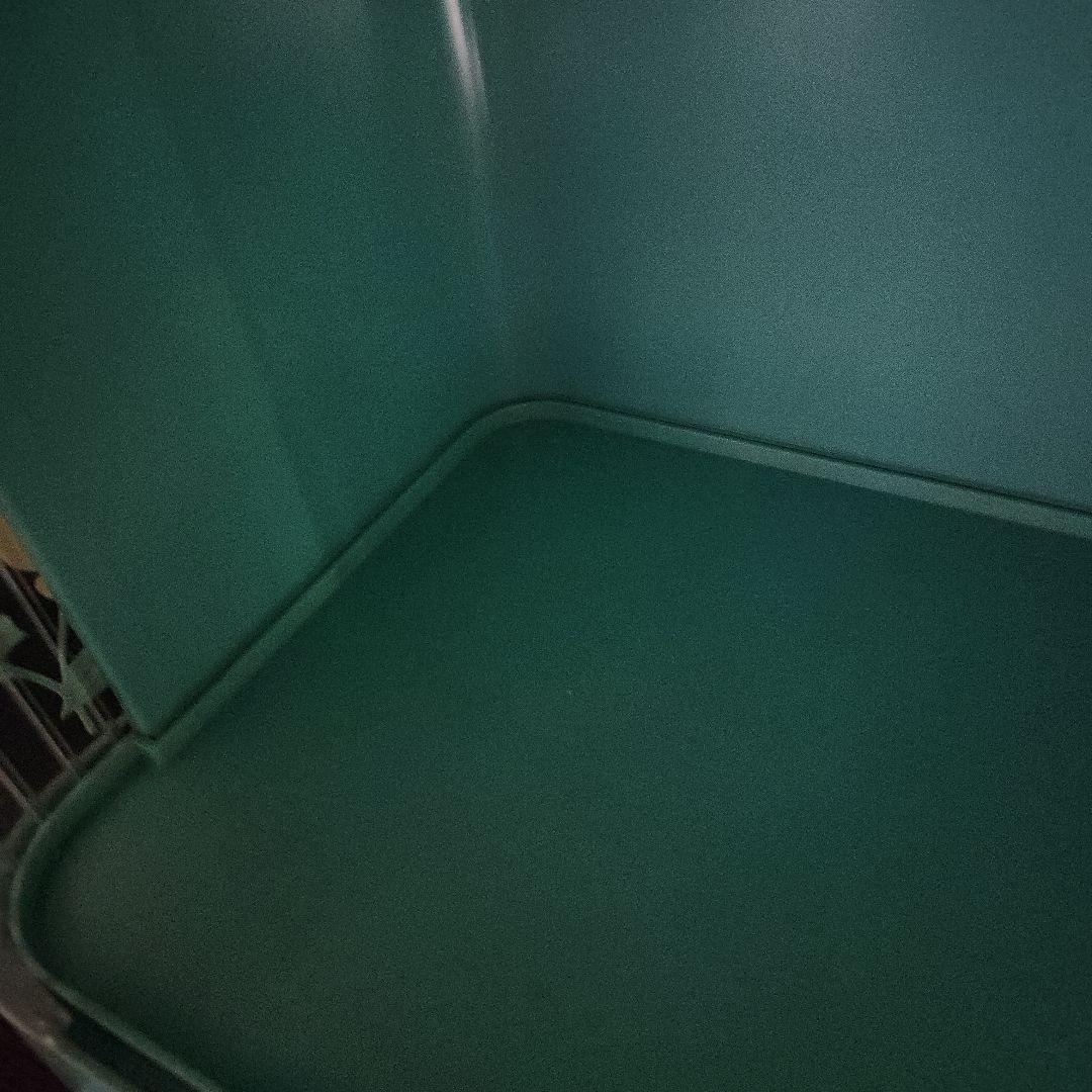 ☆昭和レトロポップ☆　蛇腹　調味料　収納ケース　水色