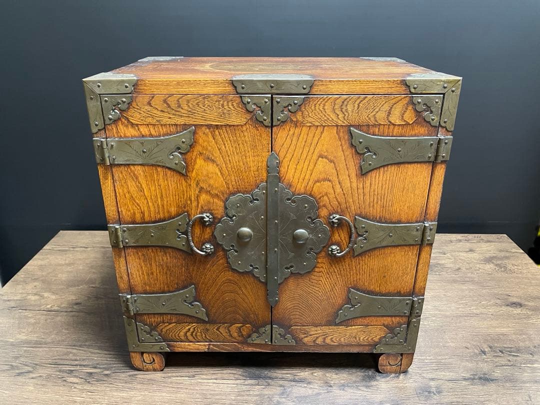 アンティーク　時代箪笥　小引き出し