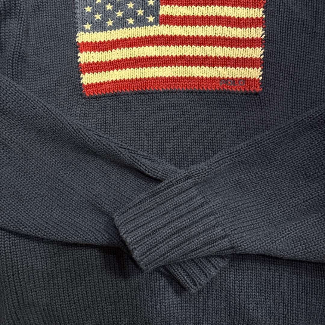 Y*u様 ラルフローレン　POLO ralph lauren 星条旗　コットンニ