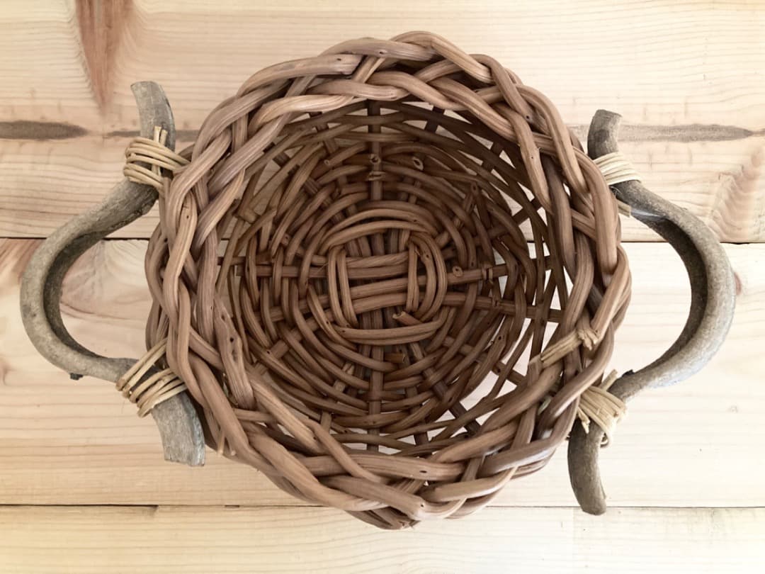 つる籠　天然素材　あけび　3個セット