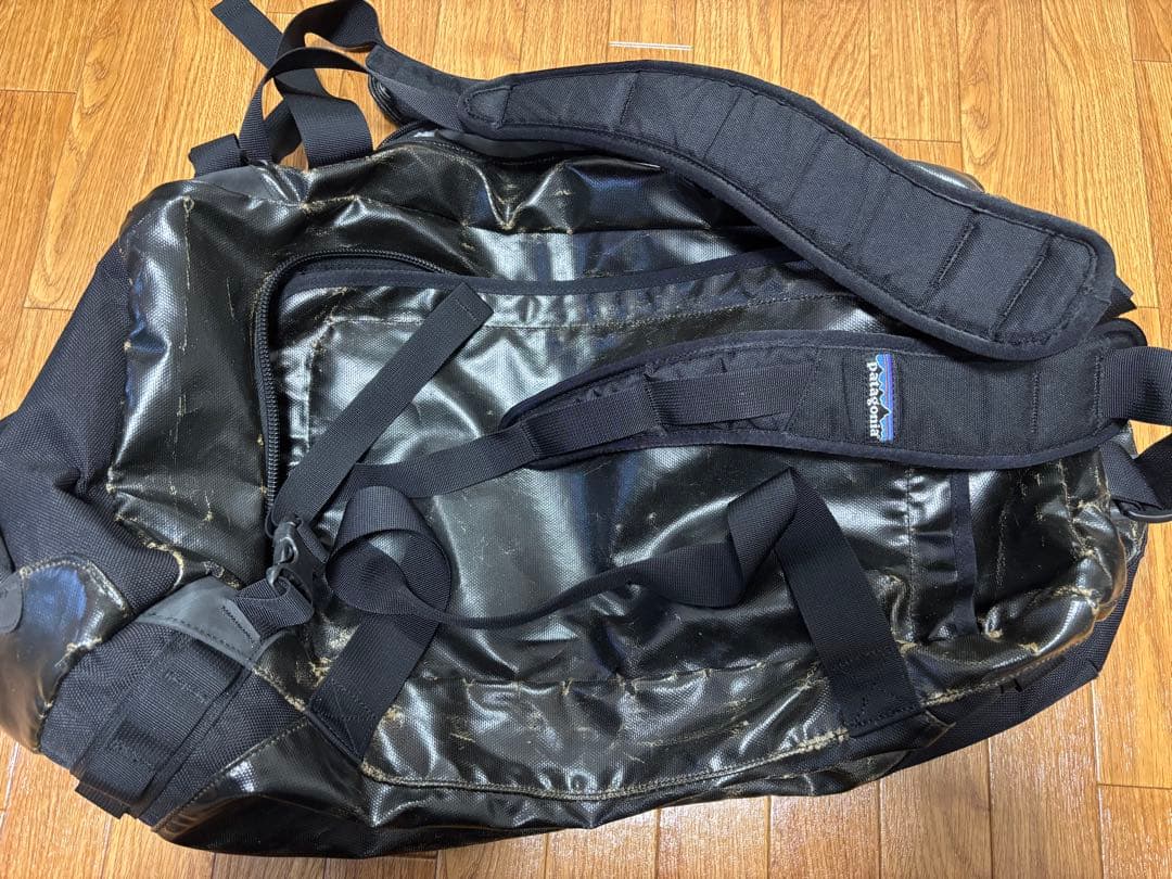 Patagonia ボストンバッグ　ブラックホール　ダッフル　55L