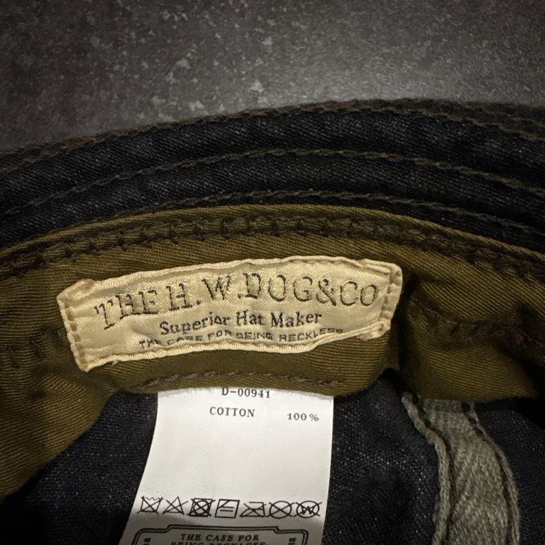 H.W.DOG&CO. デニムハット サイズ40