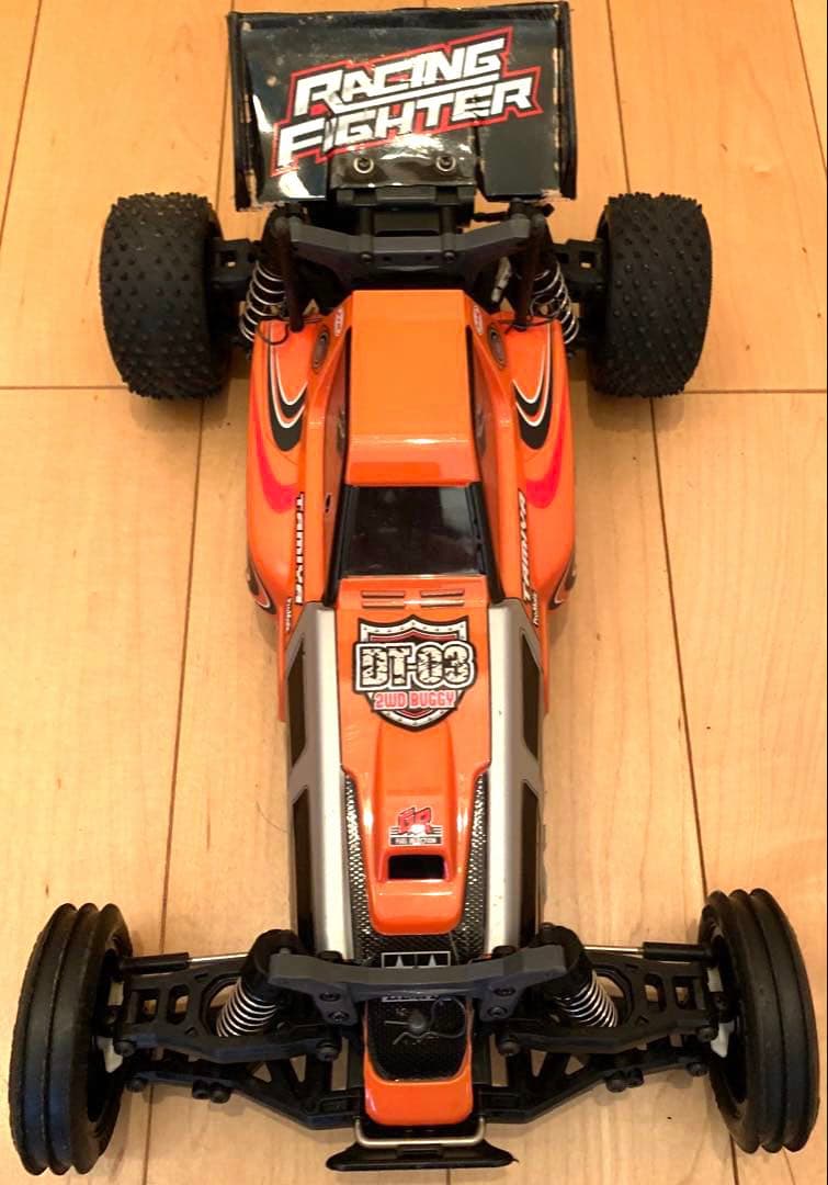 タミヤ　1/10 レーシングファイター　DT03