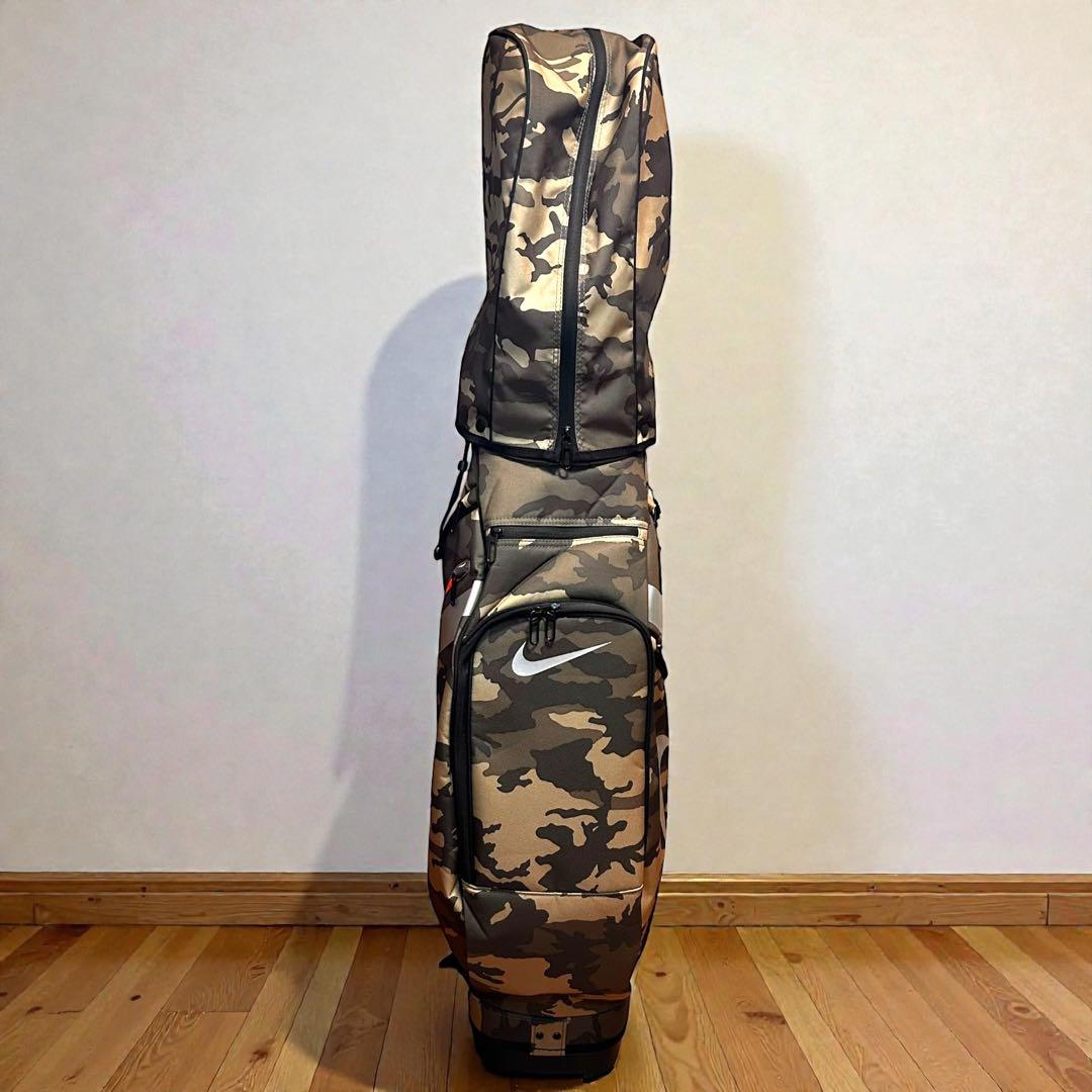 ほぼ未使用級❣️極美品✨NIKE ゴルフ キャディバッグ 14分割 カモフラ 迷彩