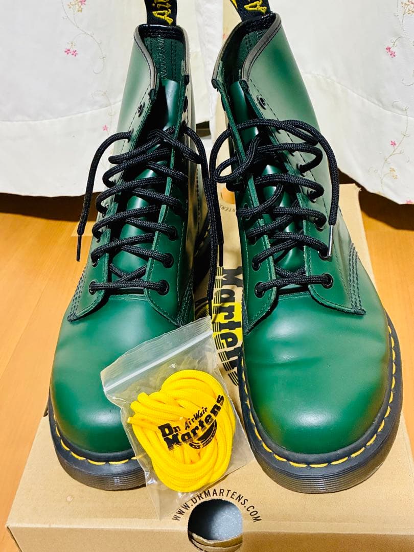 キムコDr. Martens 8ホールグリーンEU41