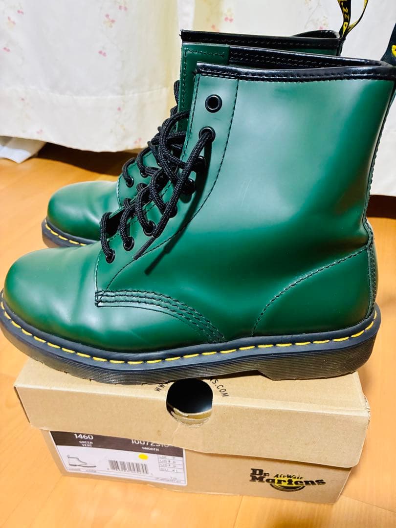 キムコDr. Martens 8ホールグリーンEU41