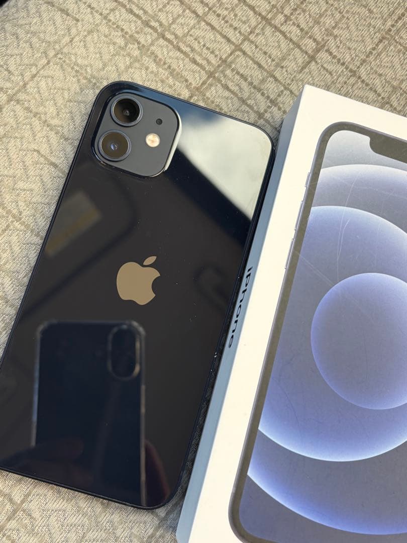 Apple iPhone 12 ブラック 本体　128GB　SIMフリー【美品】