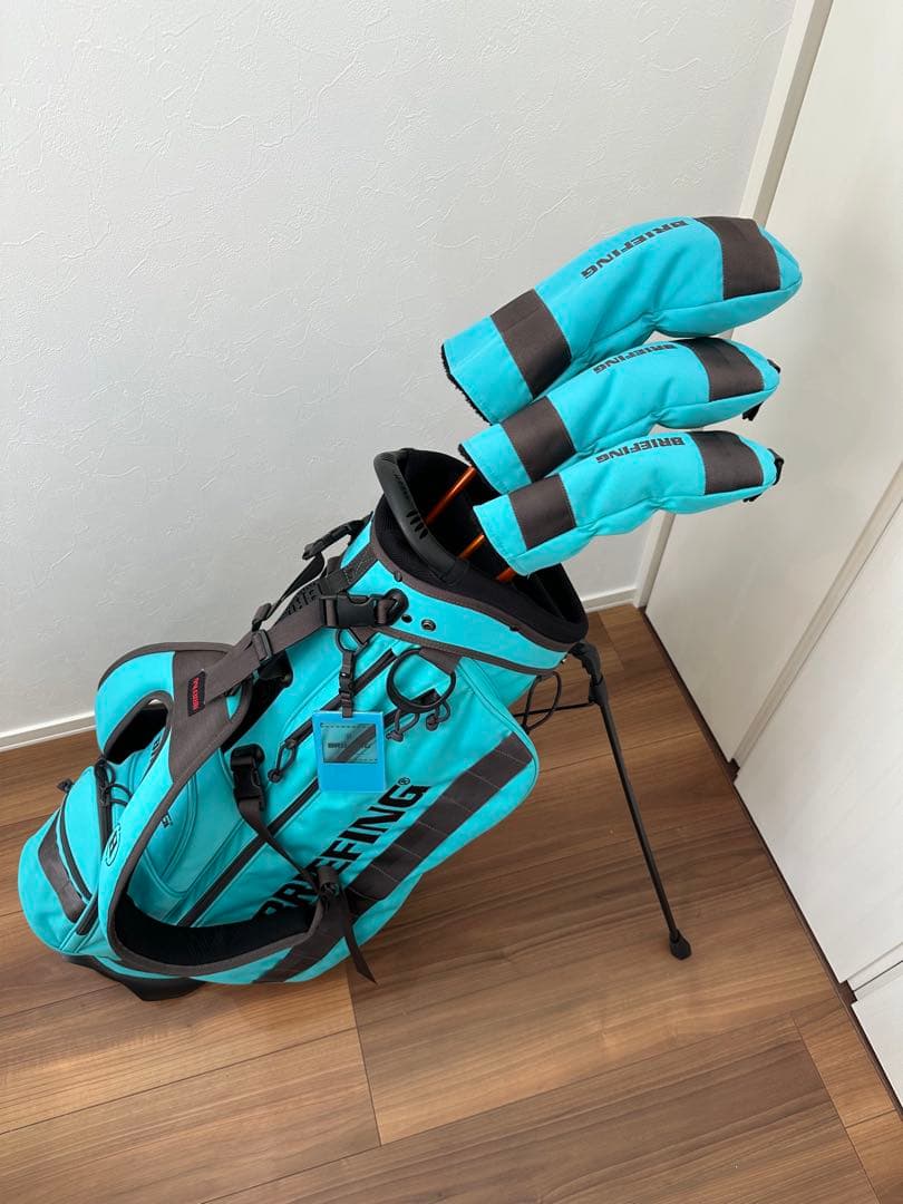 一*。様 【希少！数量限定品】★ブリーフィング★ミントブルー★ヘッドカバー３個付