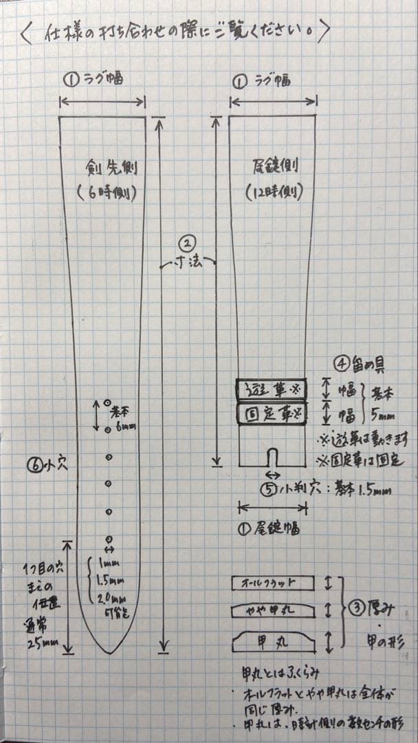✏️ kj　時計ベルト・オーダー製作