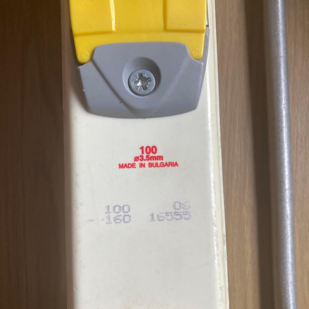 子ども用スキーセット 100cm ホワイト/ブルー