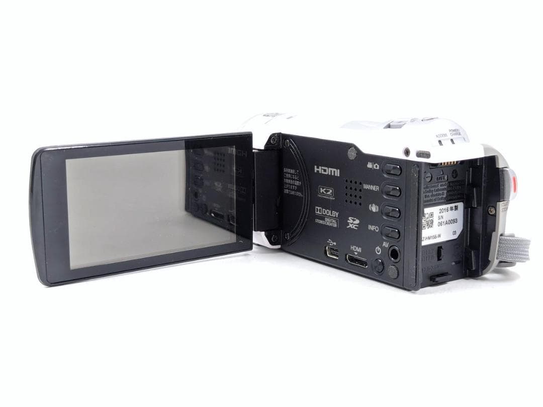 フルハイビジョン画質対応！ JVC Everioビデオカメラ GZ-HM155