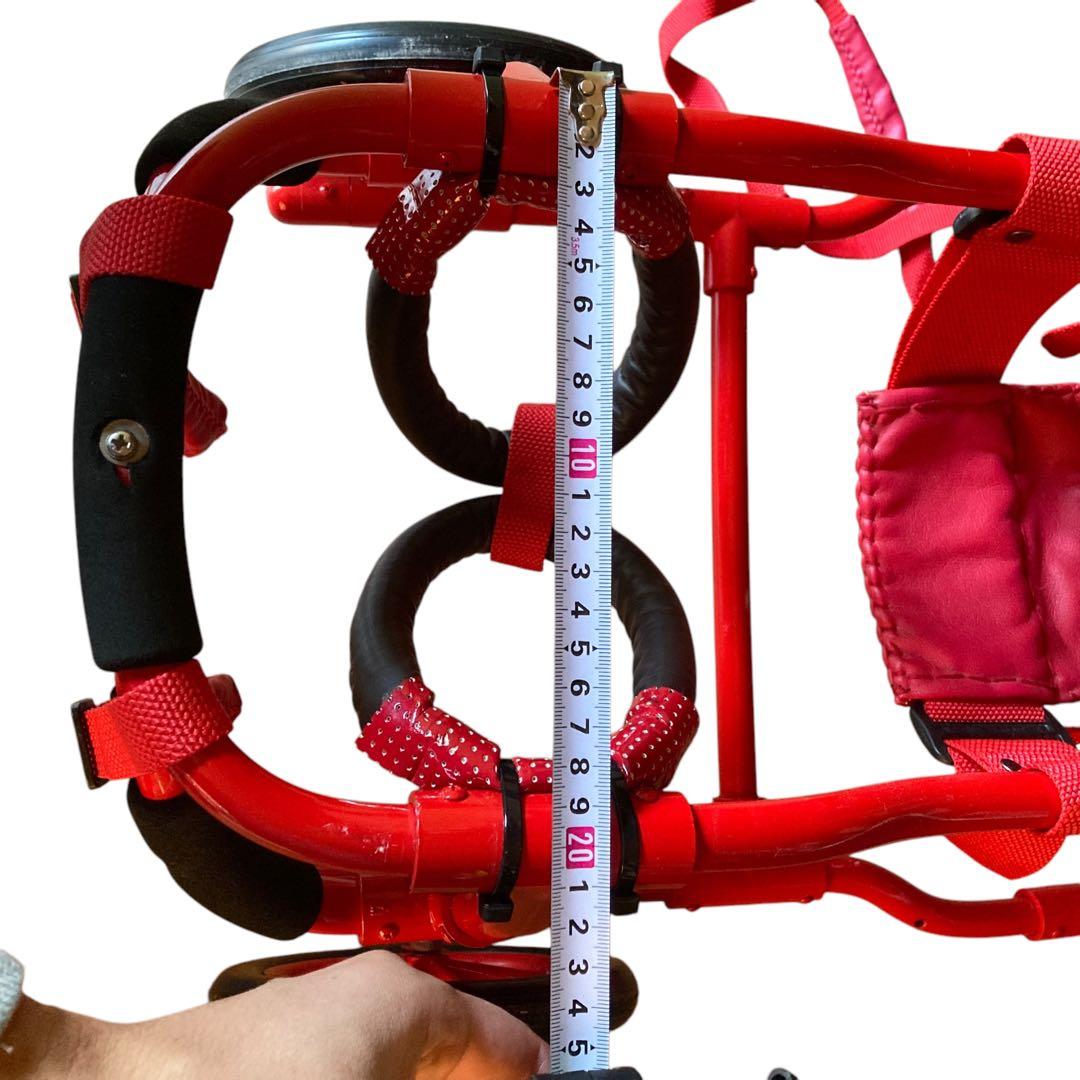 美品　犬の車椅子 中型犬用　顎乗せ6〜8キロ用　足長系用　歩行器　軽量