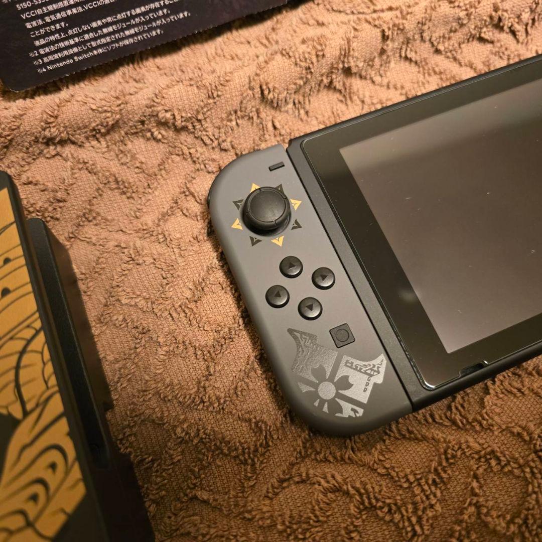 【美品おまけつき】モンスターハンターライズ 　switch 本体