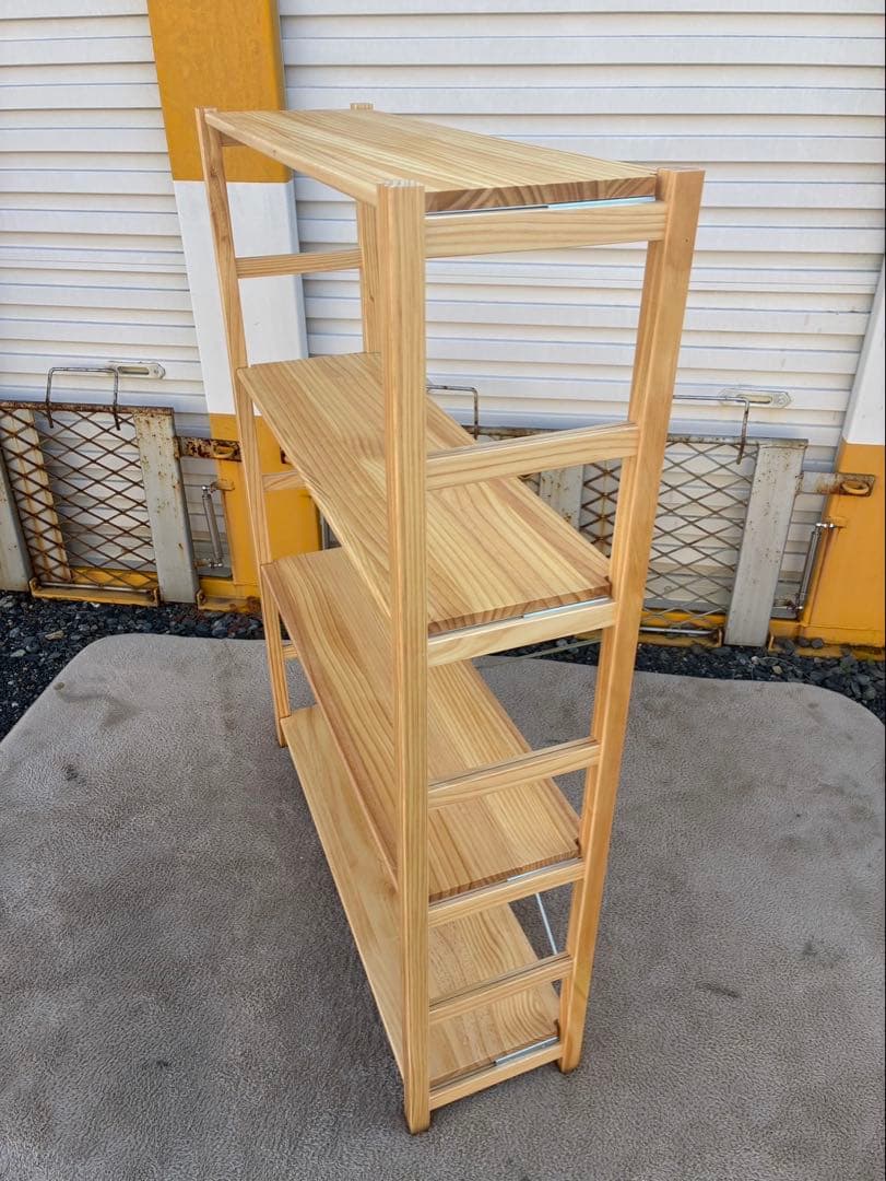 MUJI 無印良品 パイン材ユニットシェルフ 幅86cm 奥行き25cmタイプ