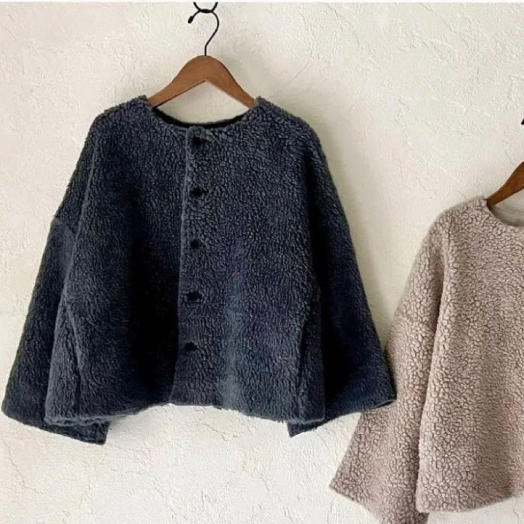 ネストローブ nest robe ボアジャケット