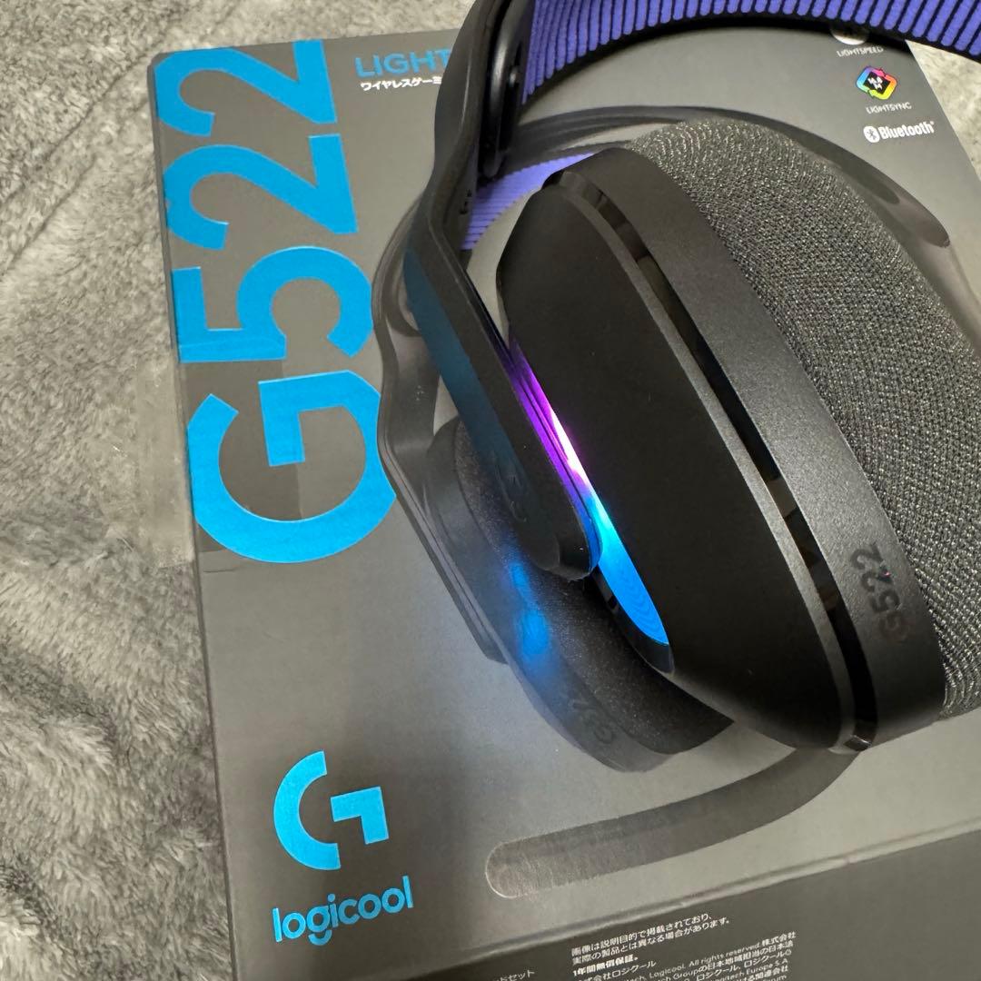 Logicool G ワイヤレス ゲーミングヘッドセット G522