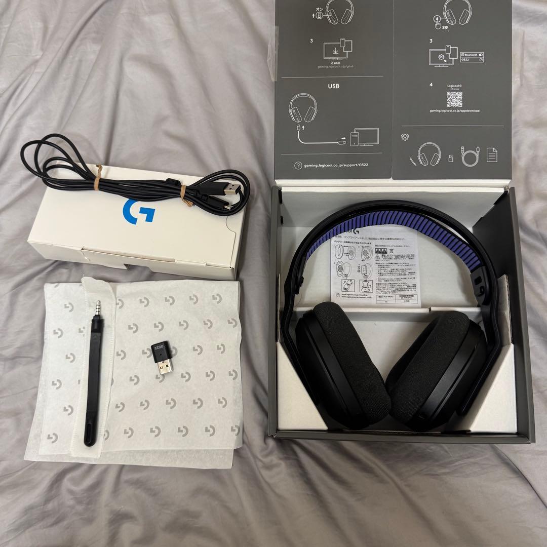 Logicool G ワイヤレス ゲーミングヘッドセット G522