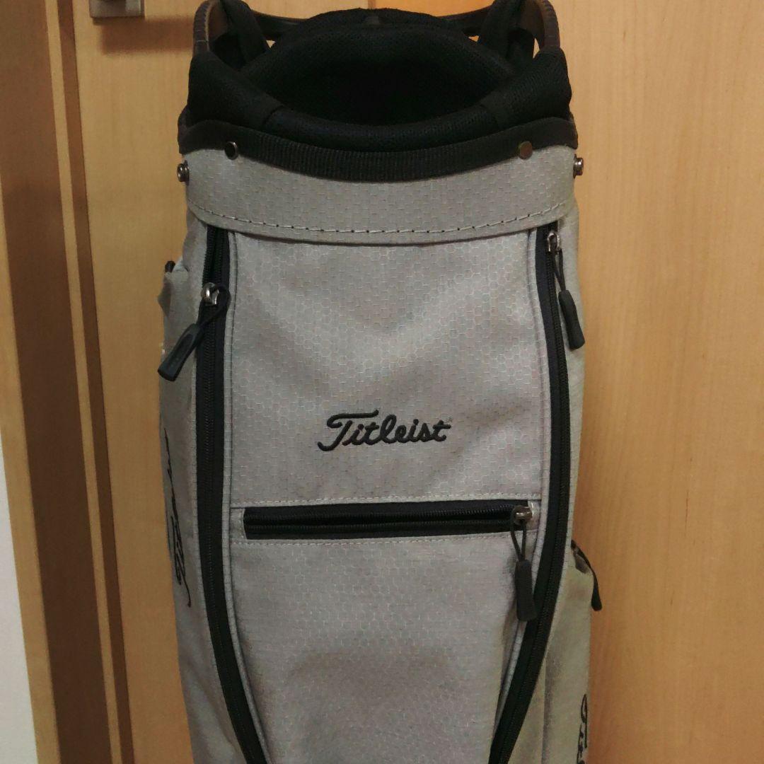 Titleist グレー キャディバッグ　軽量モデルCB051 希少品