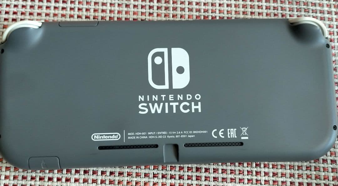 合馬Nintendo Switch Lite グレー 本体のみ ジャンク