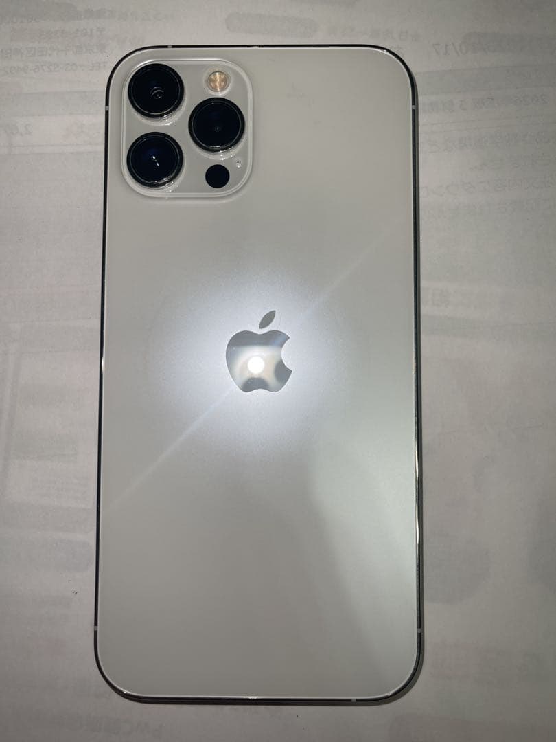 【ジャンク】iPhone 12 ProMAX シルバー(※水没品)