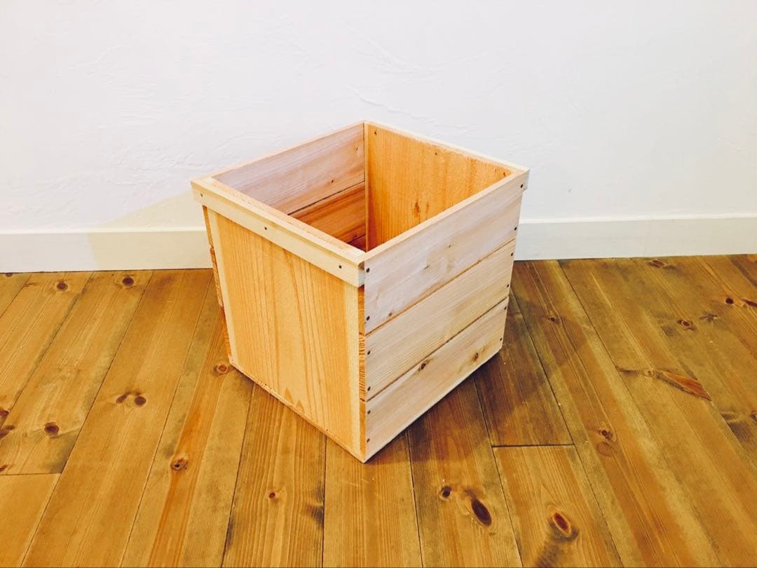 aki 蓋付 りんご箱 5箱 & 角箱 2箱