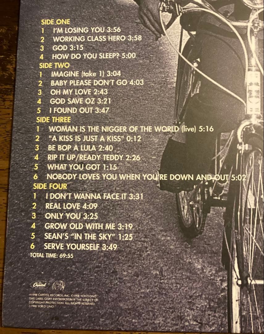 ■USオリジナル盤■JOHN LENNON■ジョンレノン■Wonsaponati