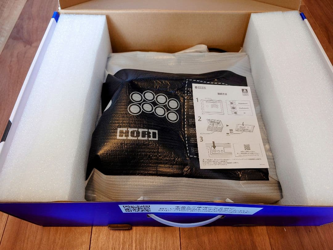 （ほぼ新品) HORI ファイティングスティックα 　SPF-013