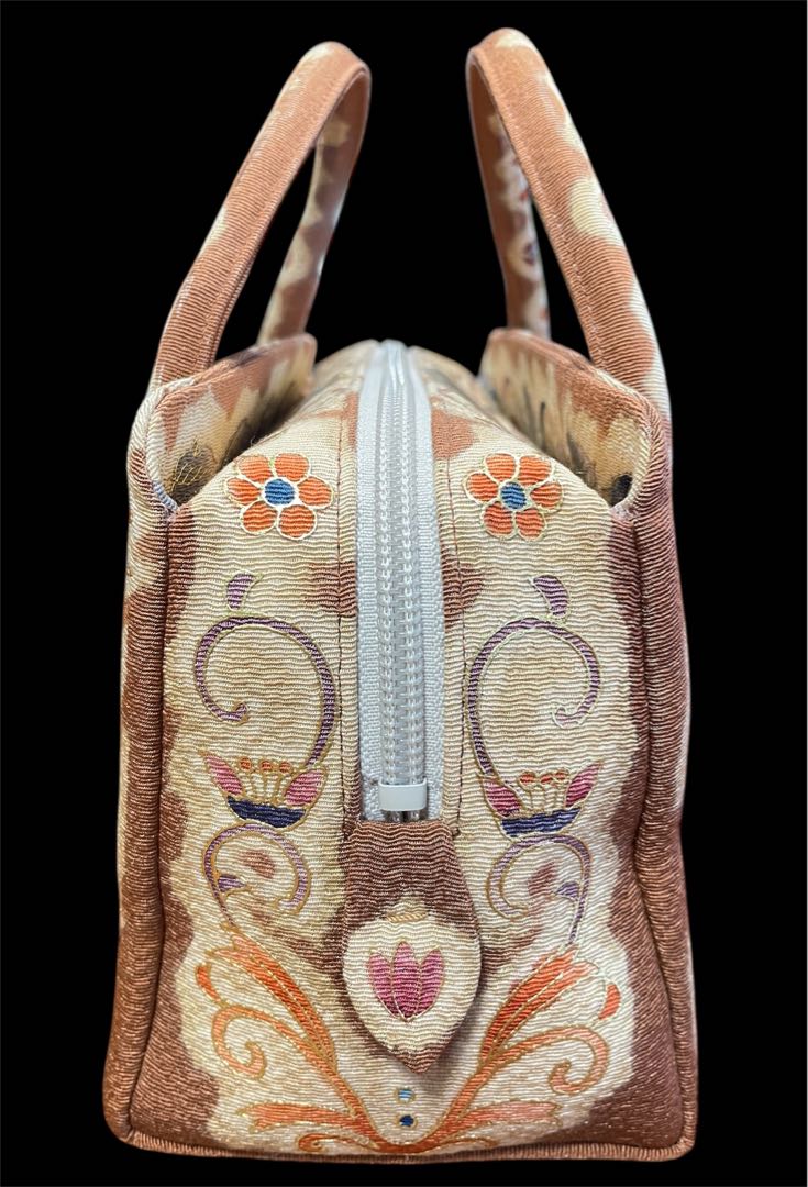 サ*バ様 □岡重　京都OKAJIMA 利休バッグ　正絹　和装　友禅　お茶席