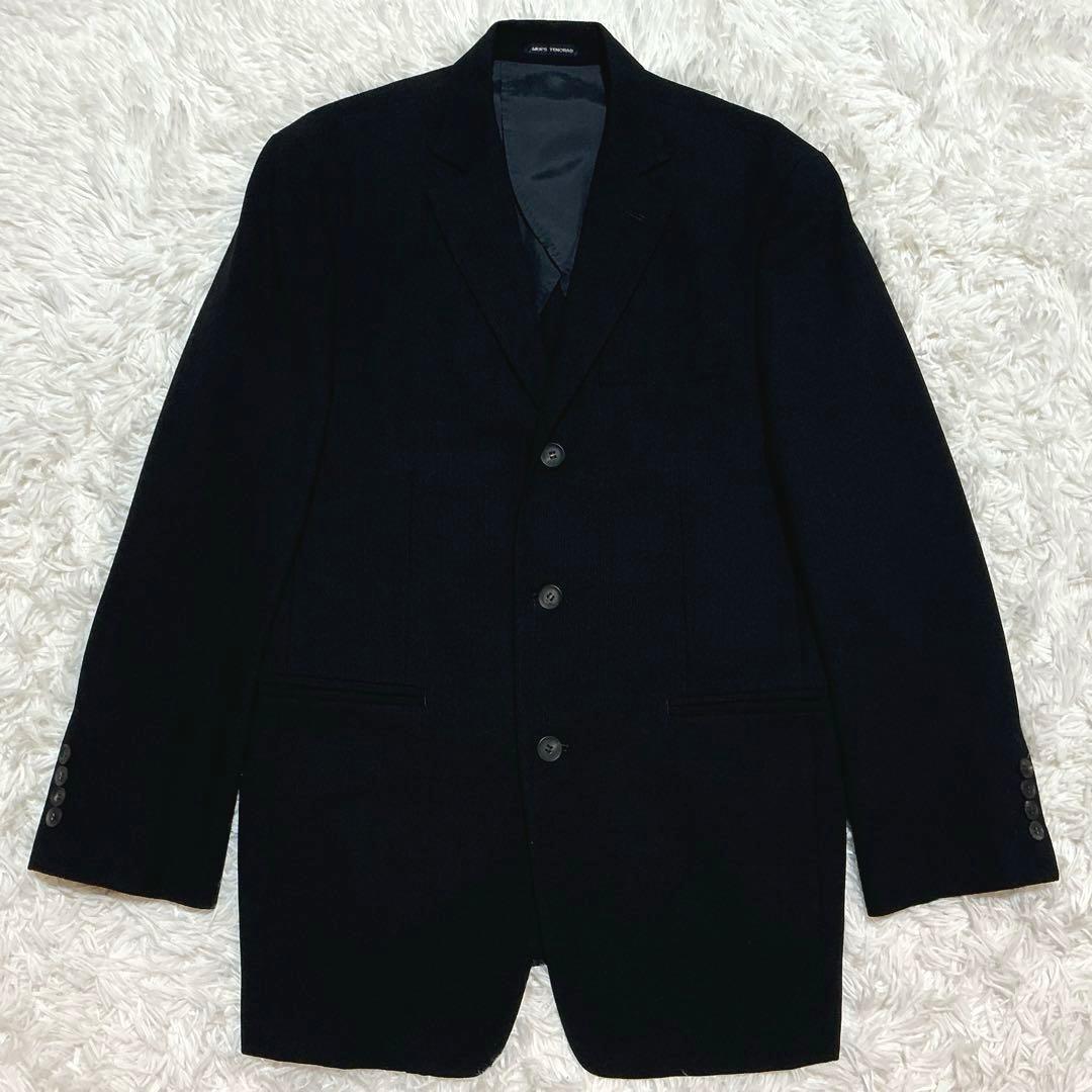 もぐ様ご予約品 メンズティノラス 3ピースウールセットアップスーツ ストライプL