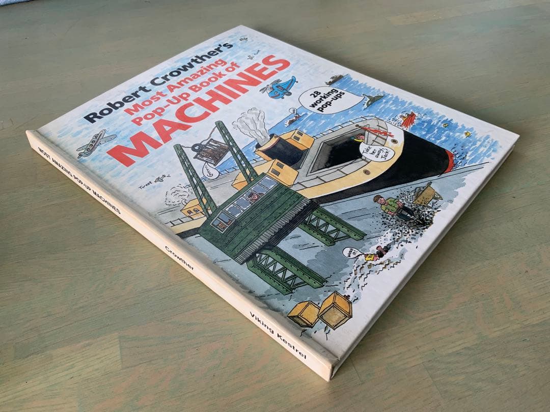 とびだす絵本amazing pop up book of machines
