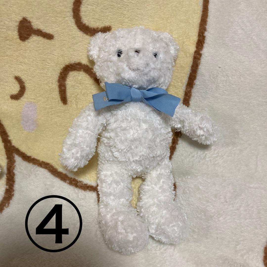 ファミリア ベア ぬいぐるみ＆パペット ファミちゃん　6コセット　中古品