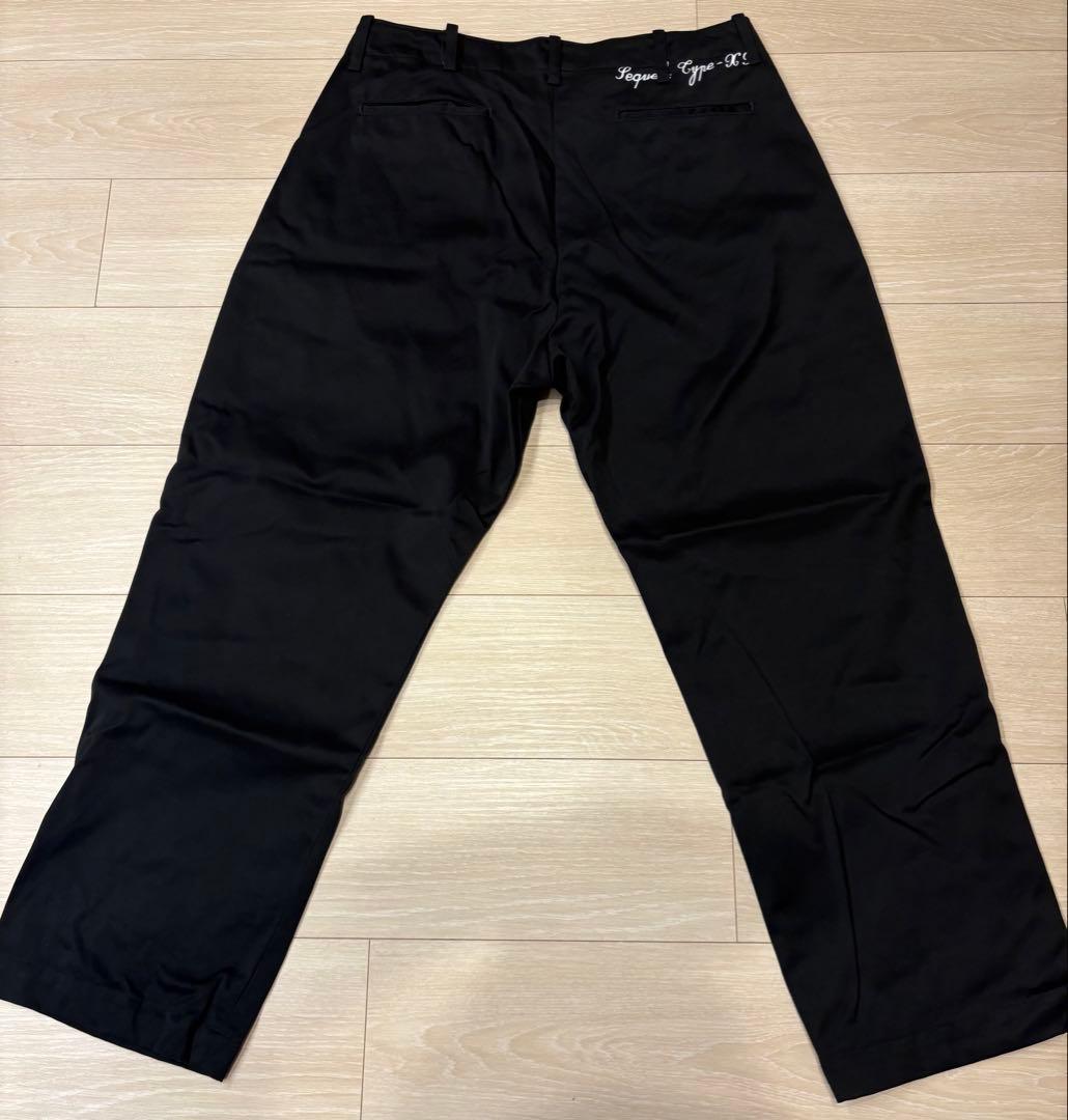 SEQUEL TYPE-XF チノパン ブラック