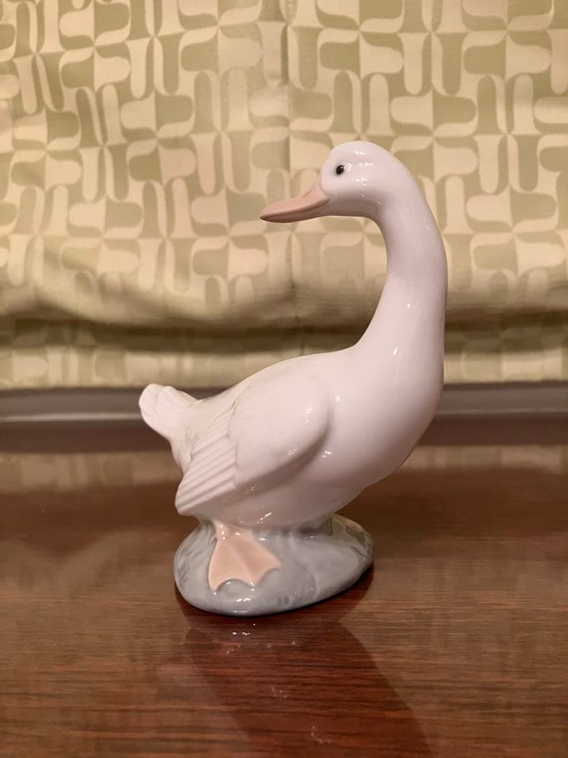 【美品】リヤドロ/ナオ あひる　フィギュリン　陶器人形　ポーセリン