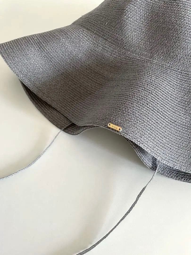 wicagrocery アバカハット　グレー