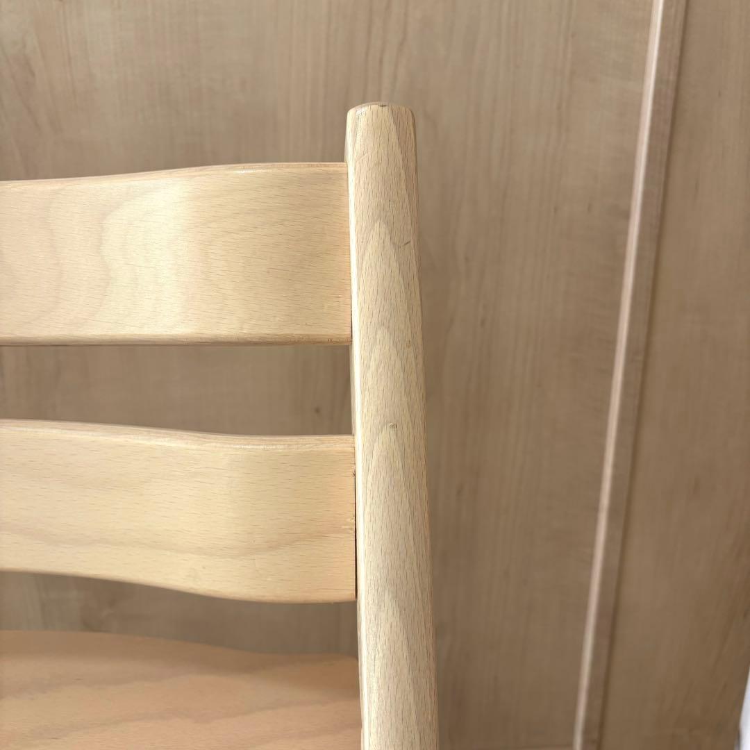 極美品‼︎ストッケ トリップトラップ ホワイトウォッシュ 新型 シリアルナンバー6