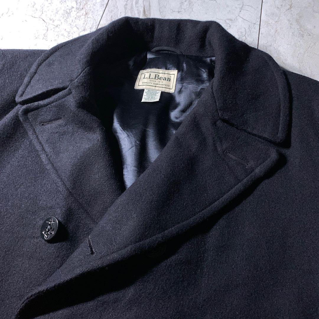 90s〜 USA製 L.L.Bean US NAVY ウール Pコート XXL