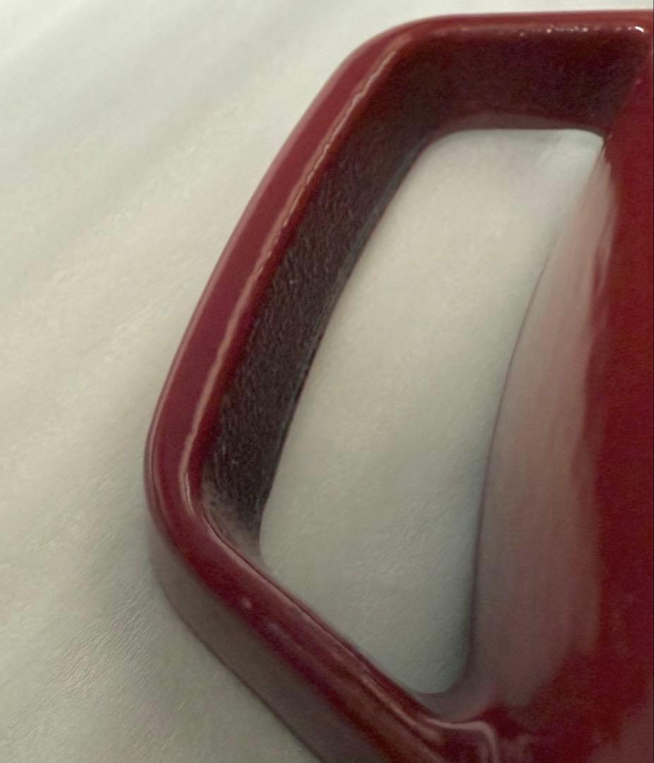 新品☆ストウブ スノークリスタル ココット 24cm レッド クリスマス 限定品