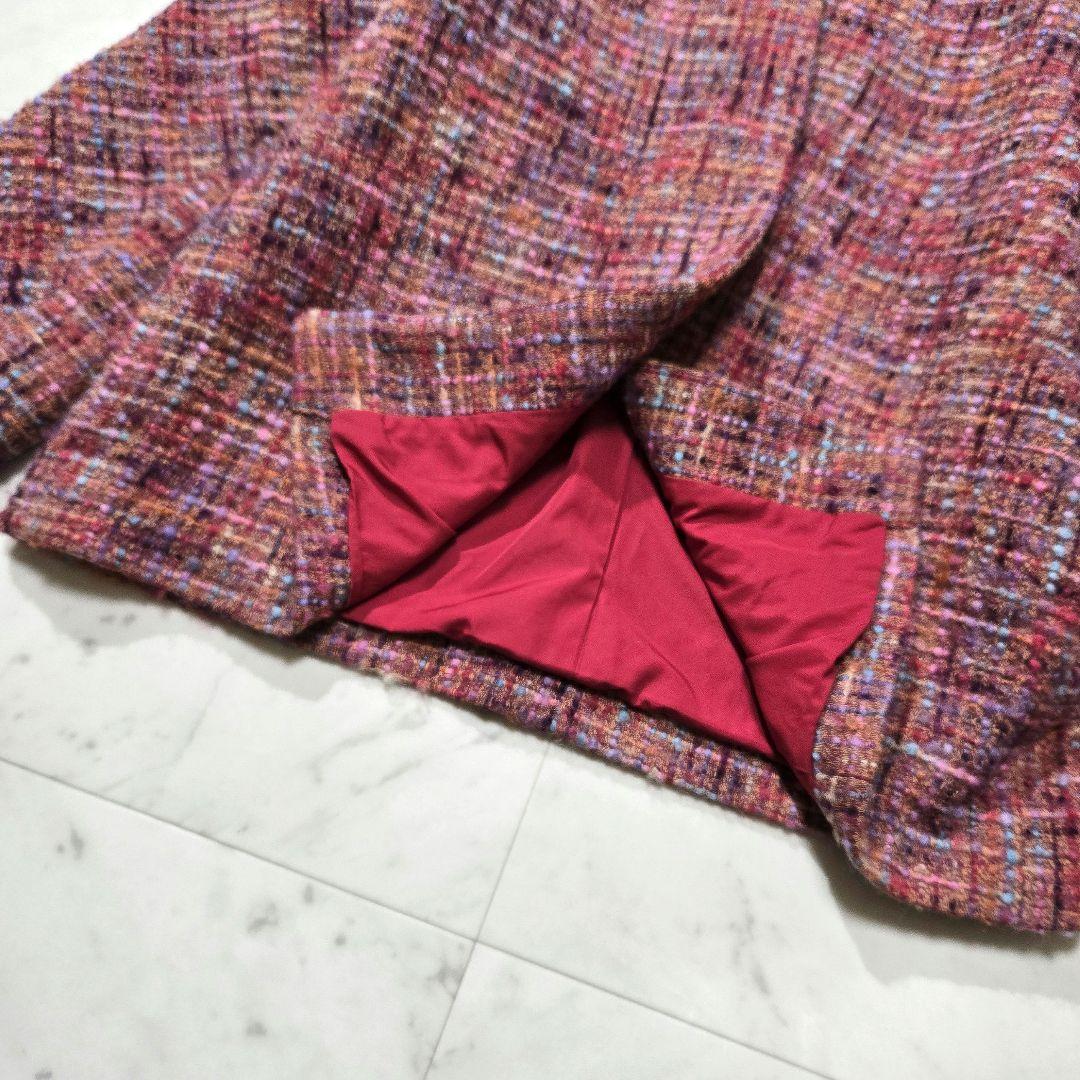 Niyaaa様 ★ マチャット オーバーサイズ ツイードノーカラージャケット