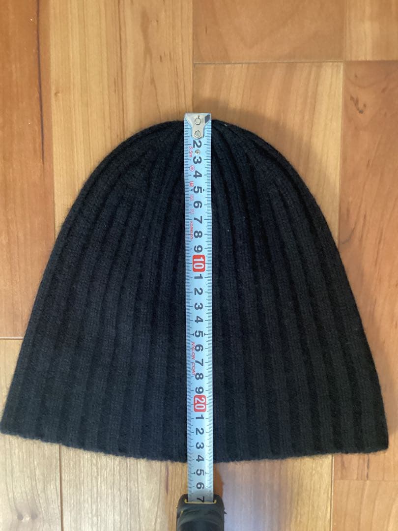 ロンハーマン　カシミヤ100% ニット帽　ビーニー　黒　ユニセックス