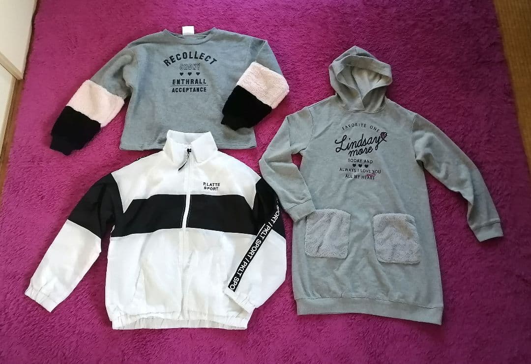 女の子 150 160 秋冬 まとめ売り ジェニィ ラブトキシック ピンクラテ