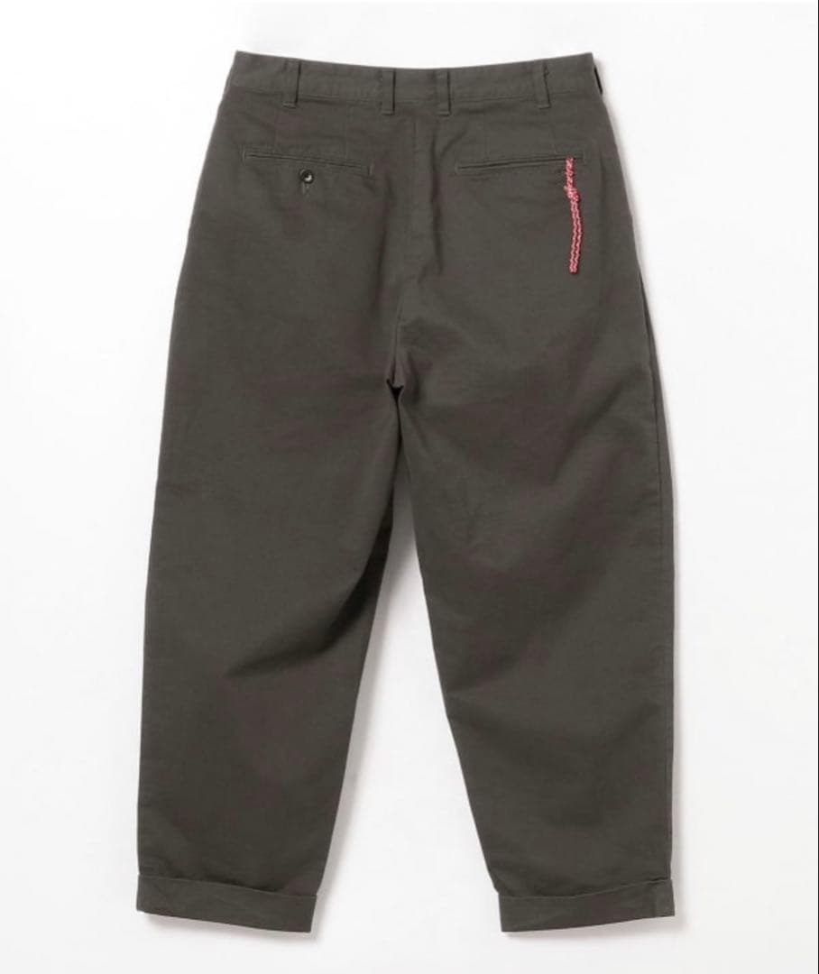 BEAMS JAPAN 2プリーツチノ　パンツ