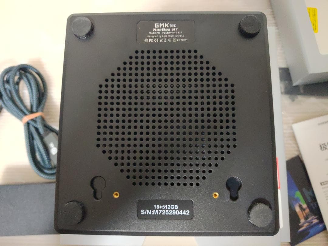 ミニPC GMKtec Nucbox M7 16GB/512GB Windows11Pro