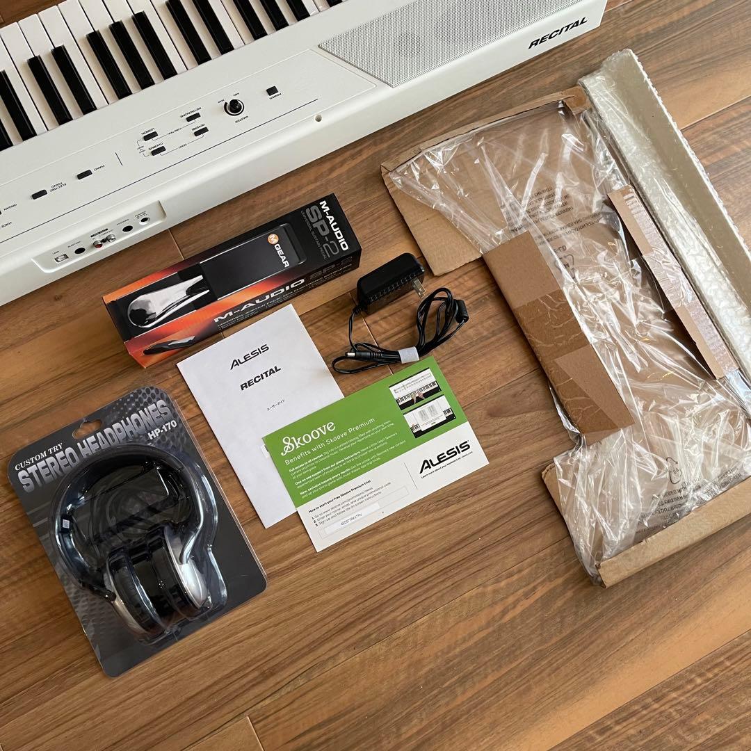 【ほぼ新品】Alesis Recital88鍵盤 電子ピアノ